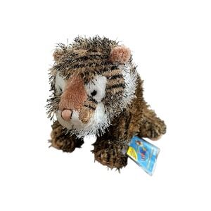 Vintage Webkinz Tiger Plush HM032 New with Sealed / Unused Codes